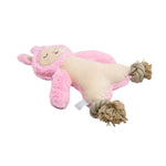 Conejo de Felpa con Patas de Cuerda para perros