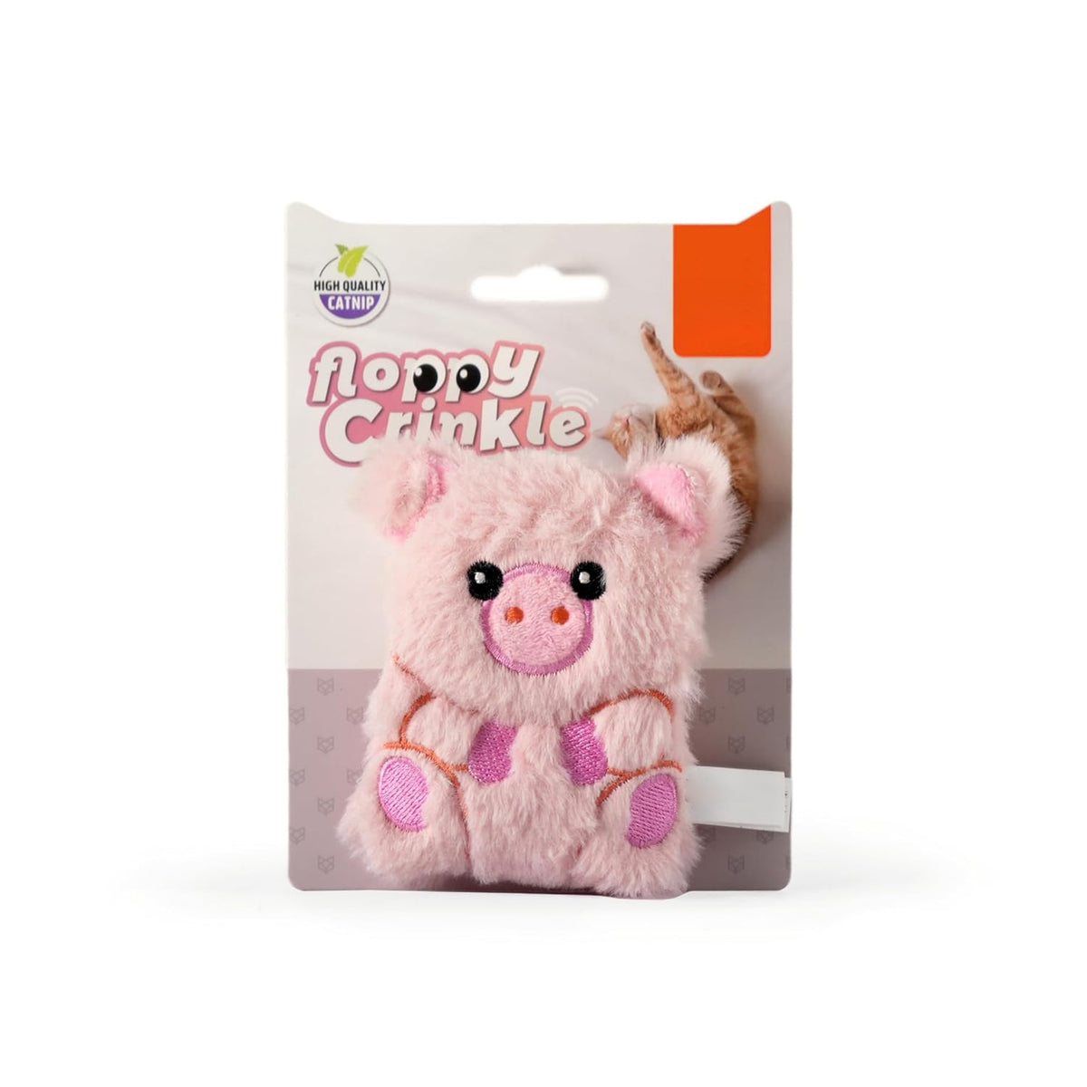 Cerdo Floppy con Catnip para gatos