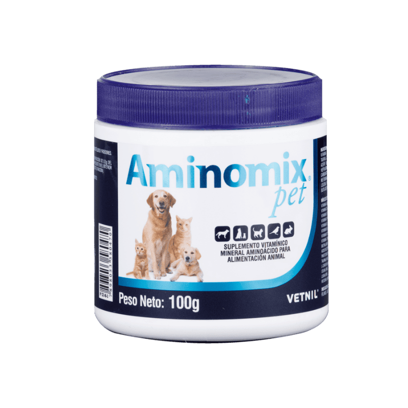 Suplemento Aminomix Pet para Perro y Gato 120 capsulas