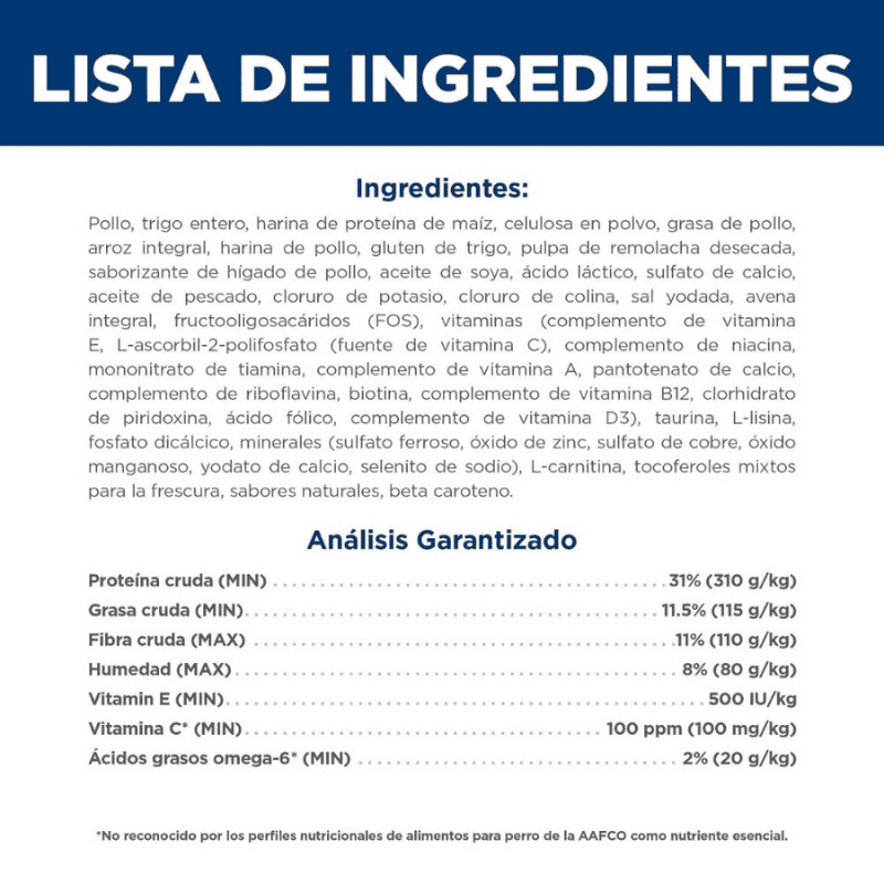 Comida para gato Hills Indoor 3.5 Lbs