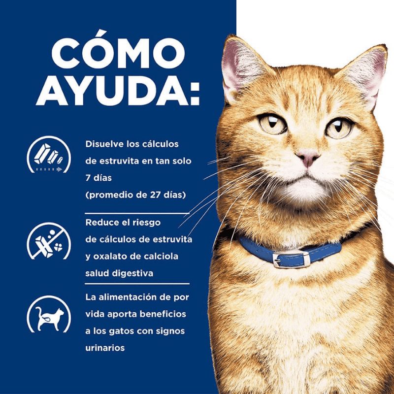 Comida para gato Hills c/d Multicare Pollo 4 Lbs