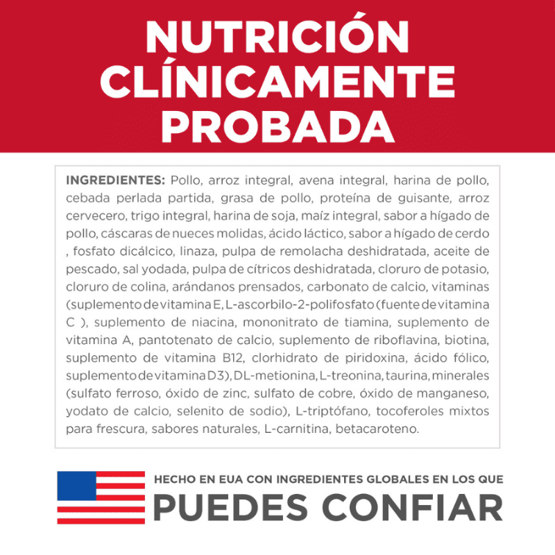 Comida para perros Hills Cachorros Razas Grandes15.5Lbs