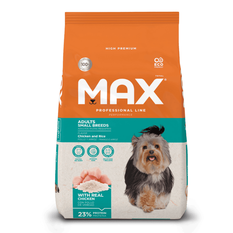 Comida para perro Max Razas Pequeñas Performance Pollo 8Kg