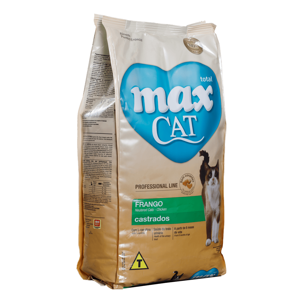 Comida paragatos Max Cat Castrados 1 Kg