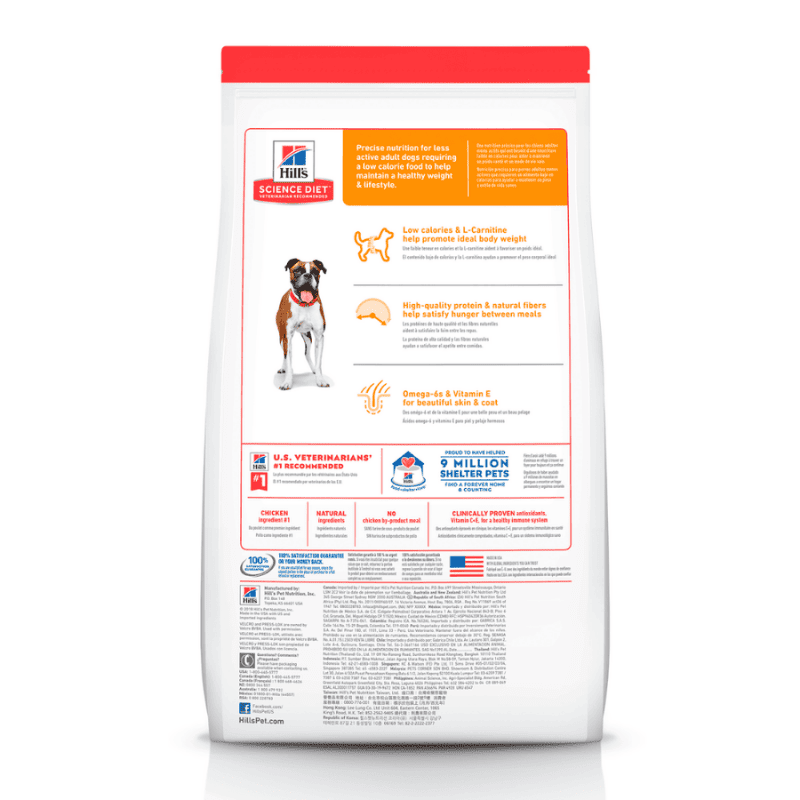 Comida para perro Hills Adulto Light Razas Medianas15 Lb
