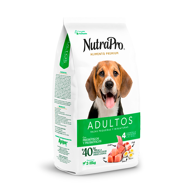 Nutrapro Adulto Razas Pequeñas Y Miniatura