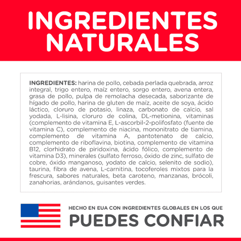 Comida para perro Hills 7+ Medianas Grandes 16.5 Lbs