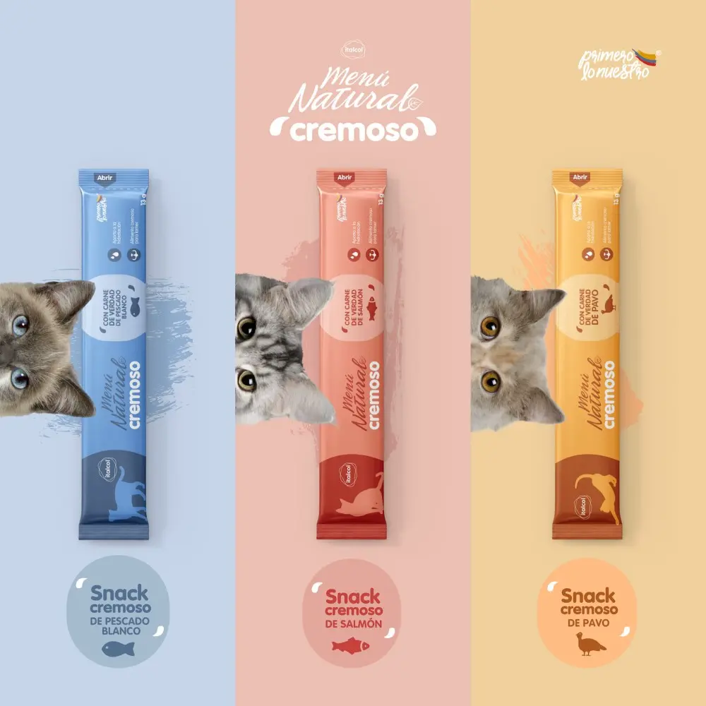 Menú Natural Cremoso 6 Sobres 13g