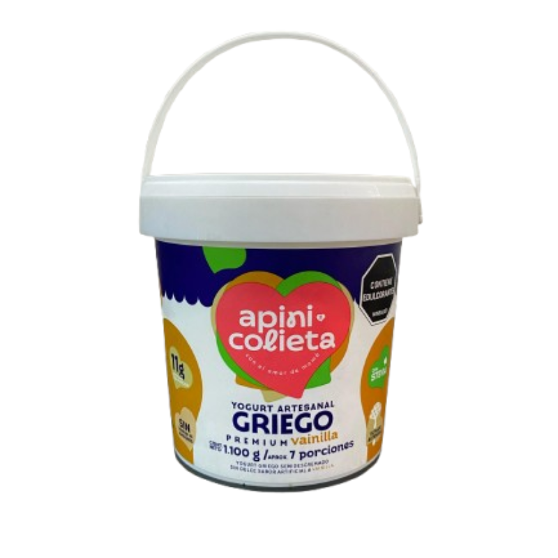 Yogurt Griego Vainilla X 1100 g