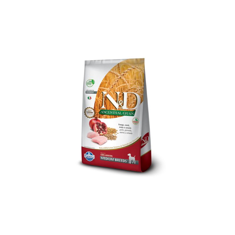 N&D Ancestral Pollo 2.5 kg Perro Adulto Mediano