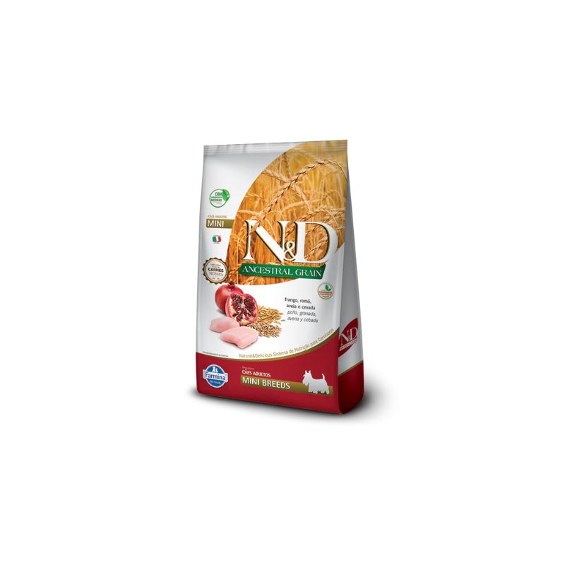 N&D Ancestral Frango x2.5 kg Alimento Seco Perro Adulto Mini