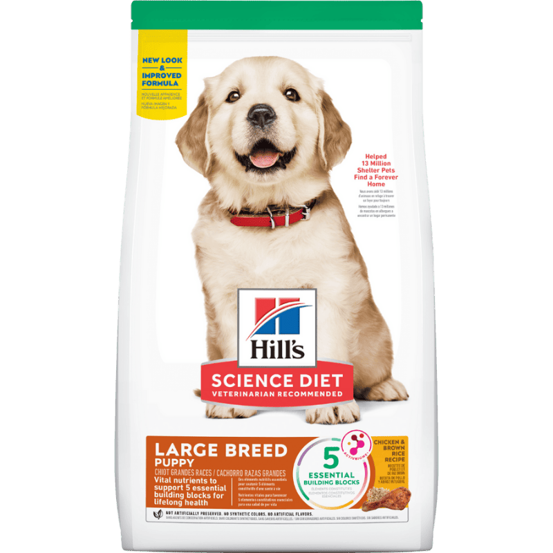 Comida para perros Hills Cachorros Razas Grandes27.5Lbs
