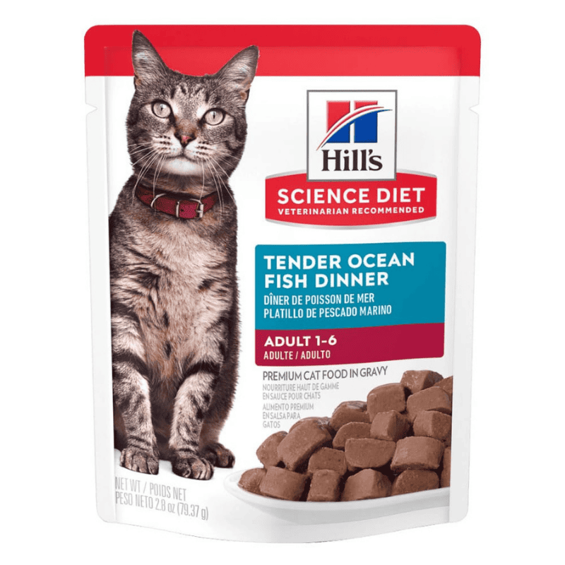 Alimento Húmedo para Gato Adulto Hills Science Diet Pouch Atún 79 Gr