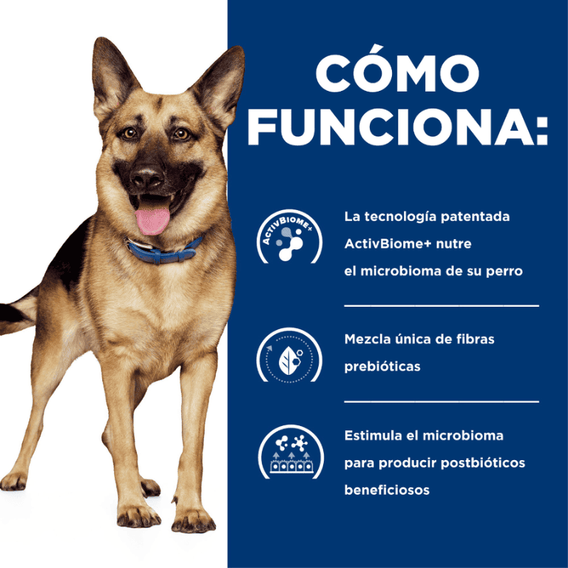 Alimento Gastrointestinal para Perros Hills Canine Biome x 1.5Kg