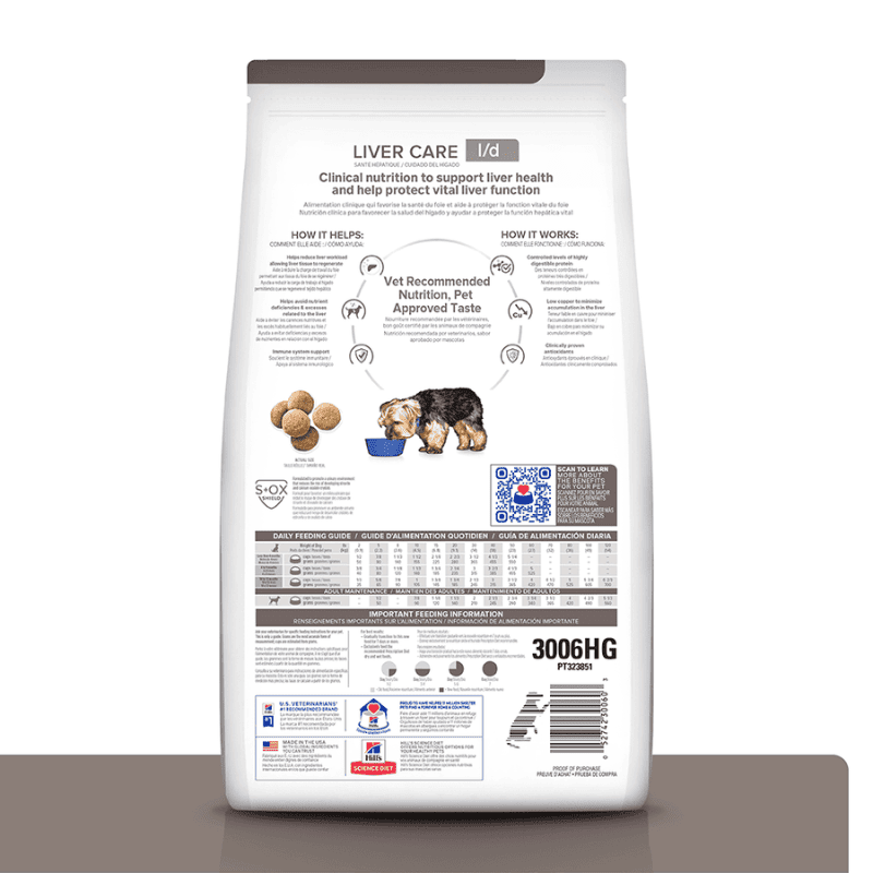 Alimento para Perros Hills Canine L/D Hepático x 1.5 kg