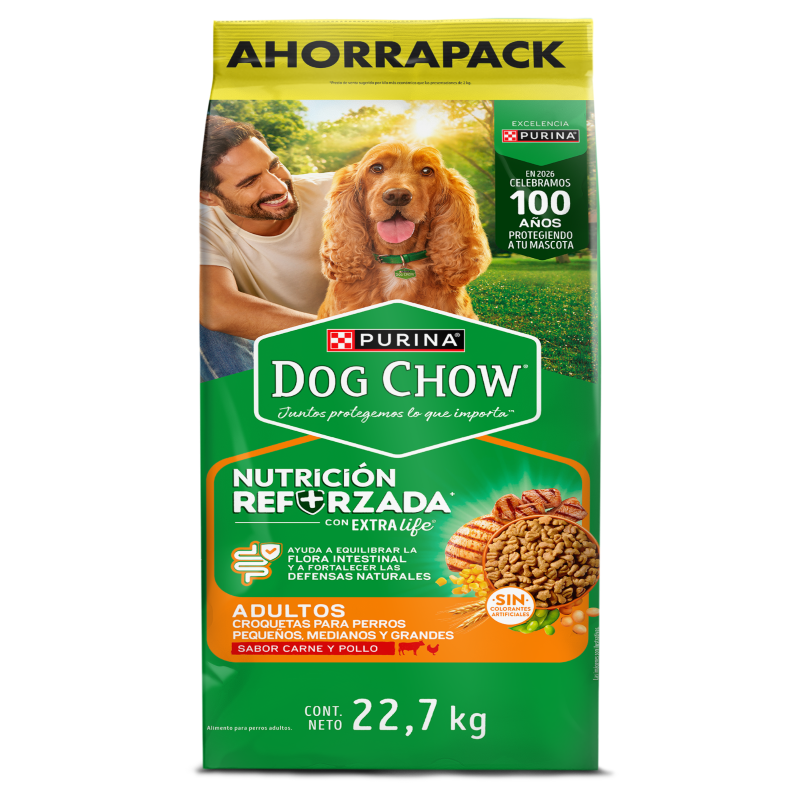 Dog chow adulto todos los tamaños