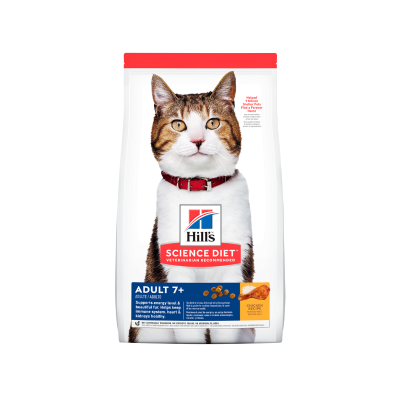 Comida para gato Hills Adulto 7+ 7Lbs