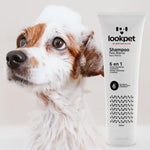 Shampoo 6 En 1 Perros Pelo Blanco Lookpet X 250Ml