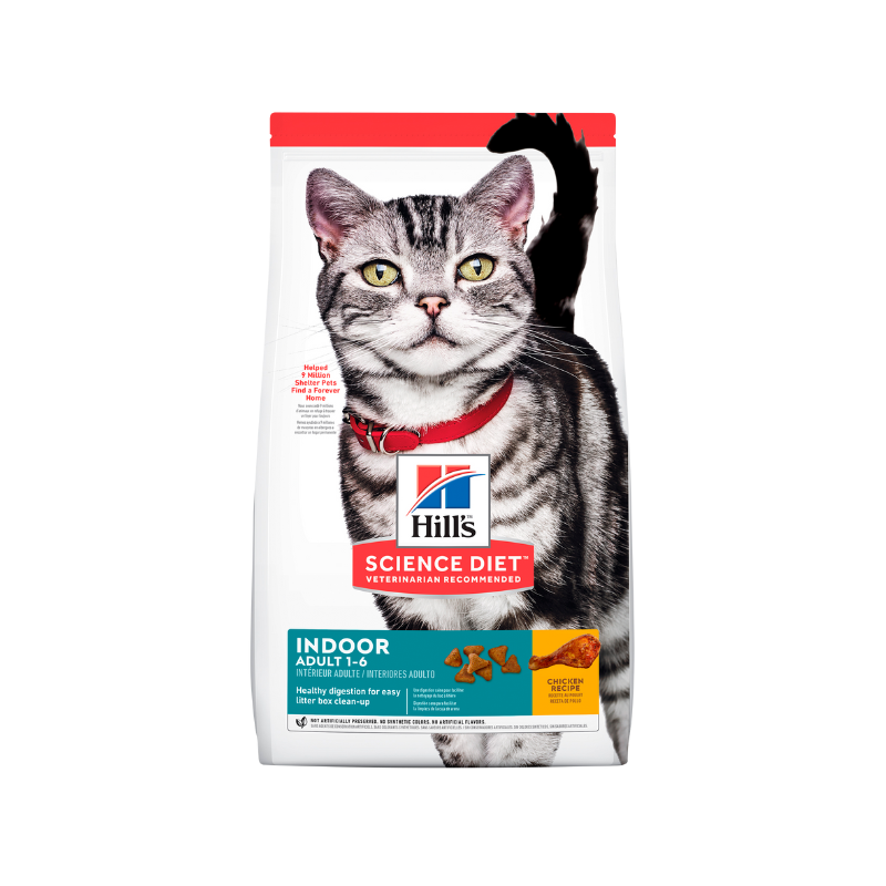 Hills Feline Adult Indoor 7 Lb Gatos Adultos de interior