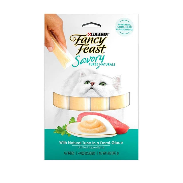 Fancy Feast Purée Kiss Con Atún 30x40Gr