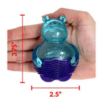 Hipopótamo Juguete Perro Puppa Hippo Blue