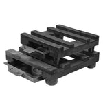 Soporte de Madera Tipo Rejilla N.° 24 con Bandeja Deslizante 3 cm