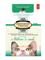 Oven Baked Tradition Libre De Grano Urinary Para Gato 2.27 Kg