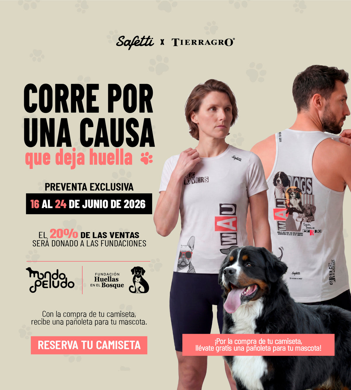 Camiseta Manga Sisa Tierragro 2026 Hombre