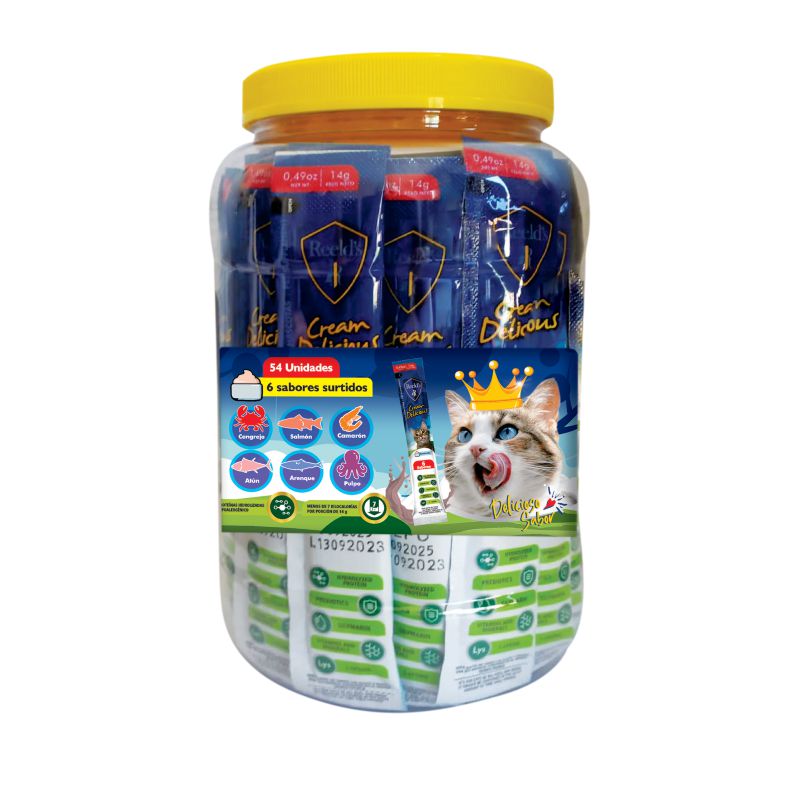 Stick Cream Delicious sabor surtido