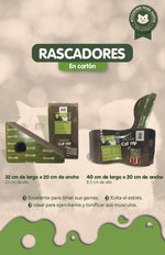 Rascador Bloque Triangular Gato Petoys