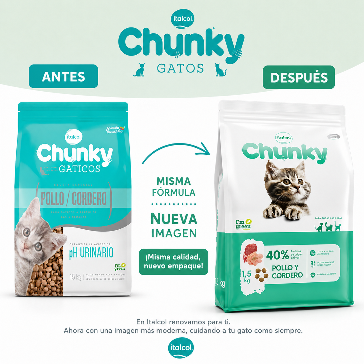 Chunky Gaticos Pollo-Cordero