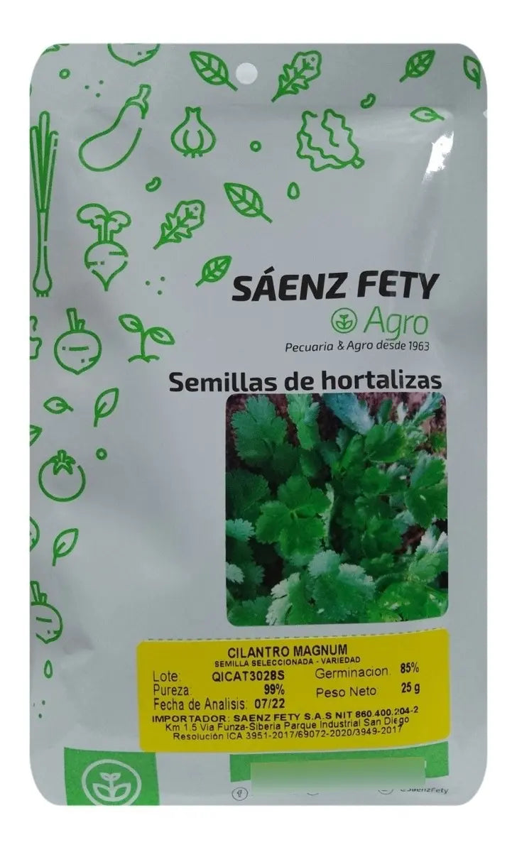 Cilantro Magnum Sobre X 25Grs