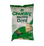¡Mantén la sonrisa de tu perro radiante y saludable con DeliDog Dent! La Recarga DeliDog Dent de 1 kg está especialmente formulada para promover la salud dental de tu mascota mientras disfruta de un sabroso snack.