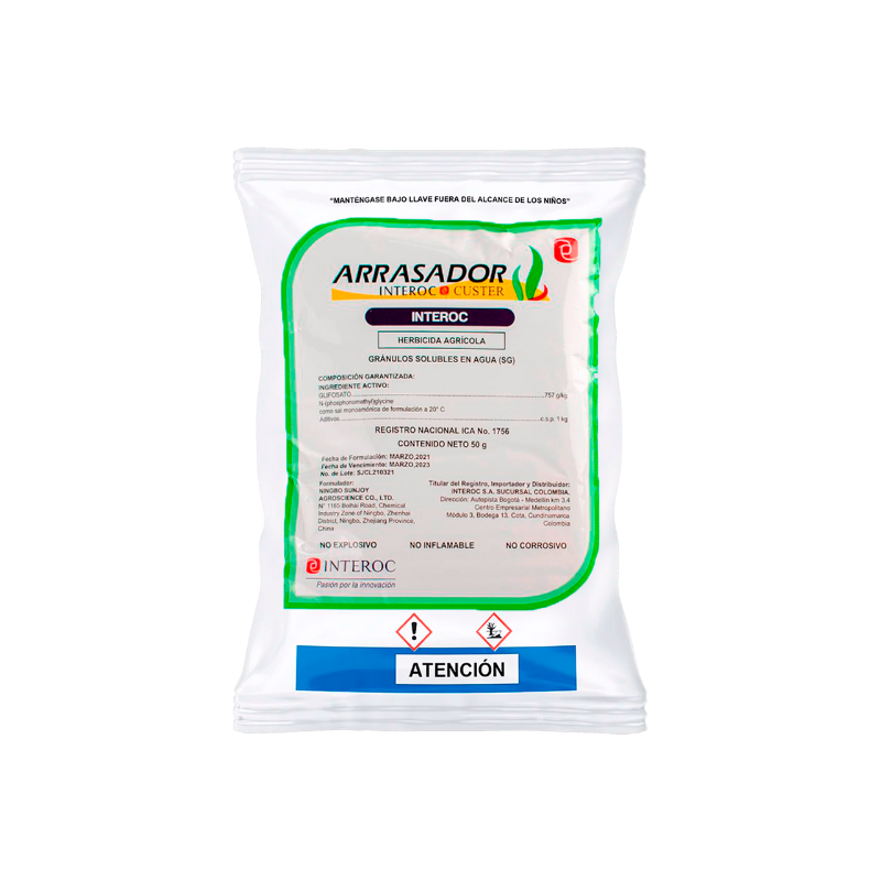 herbicida Arrasador 757 Gda Bol X 1 Kg