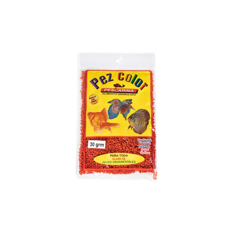 Pez Color Granulado Bolsa x 30 g