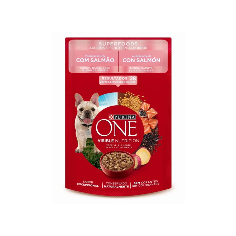 One Perros Super Food Salmón x 85 g