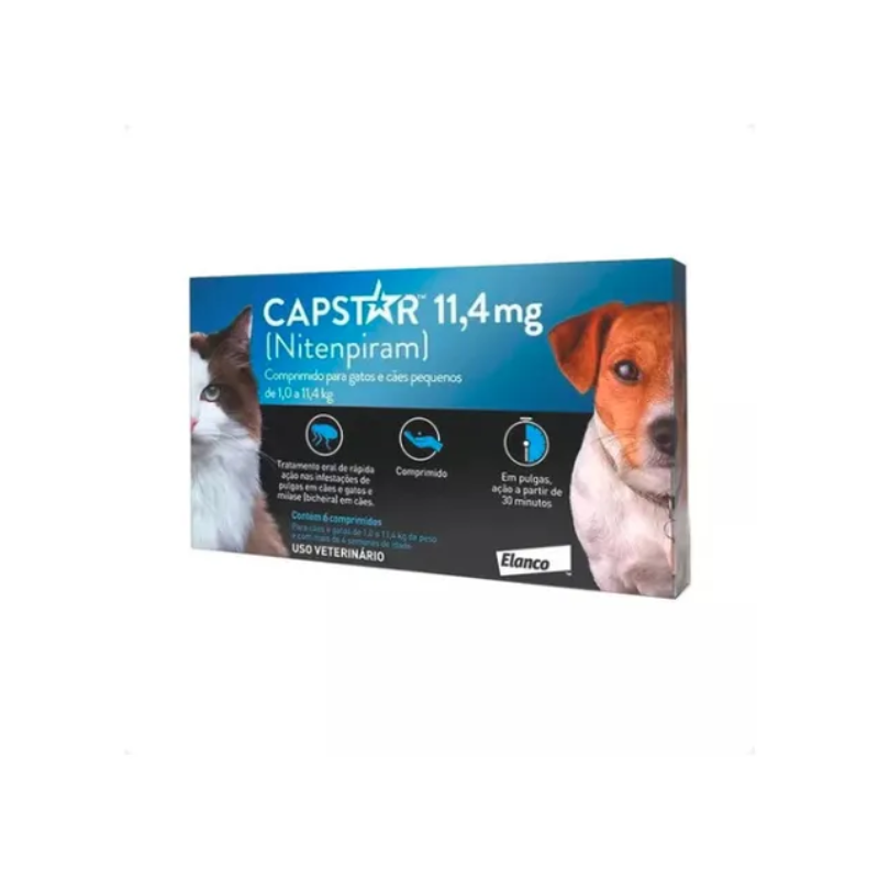 Capstar 11 4 Mg Cajax 6 Tabletas