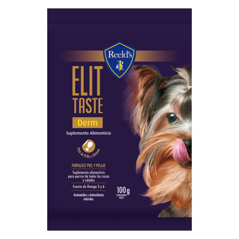 Elit Taste Derm en presentación pouch (alimento húmedo para salud dermatológica)