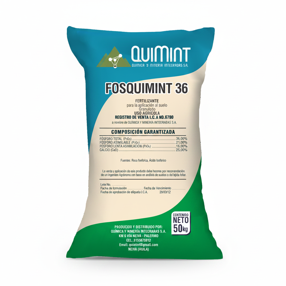 Fosquimint 36 Granulado X 50 Kg
