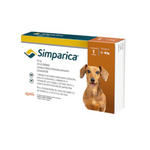 Antiparasitario Externo para perroSimparica 20 Mg (5 a 10 kg) Caja 1 Tableta