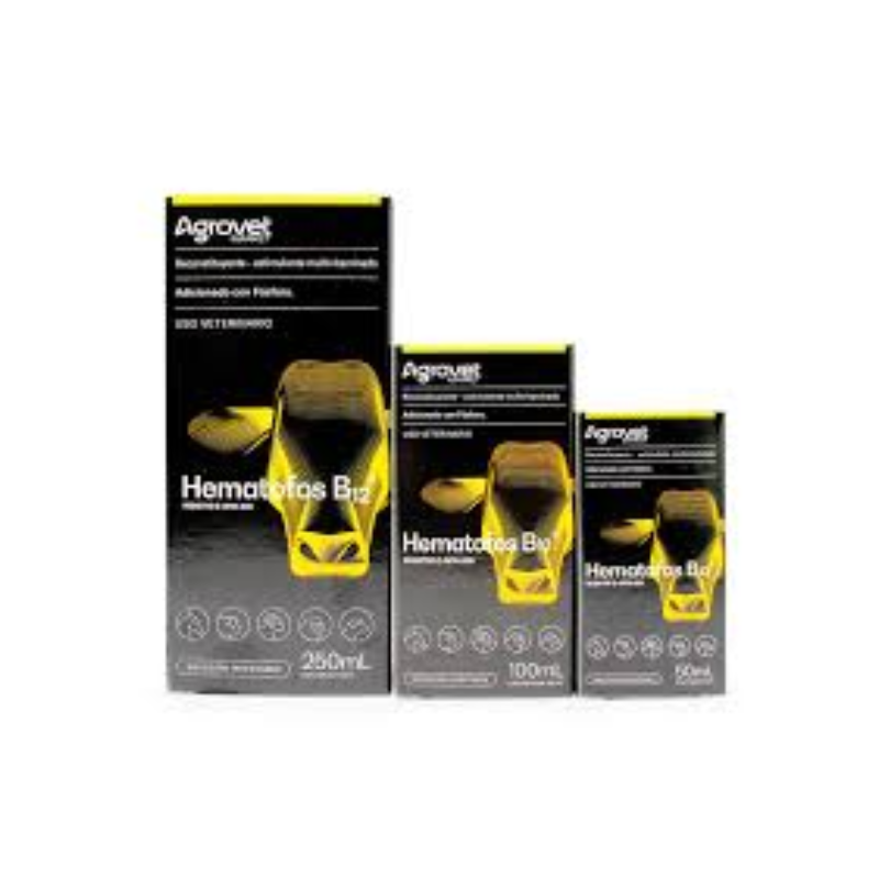 Hematofos B12 x 500 Ml vitamina para caballos