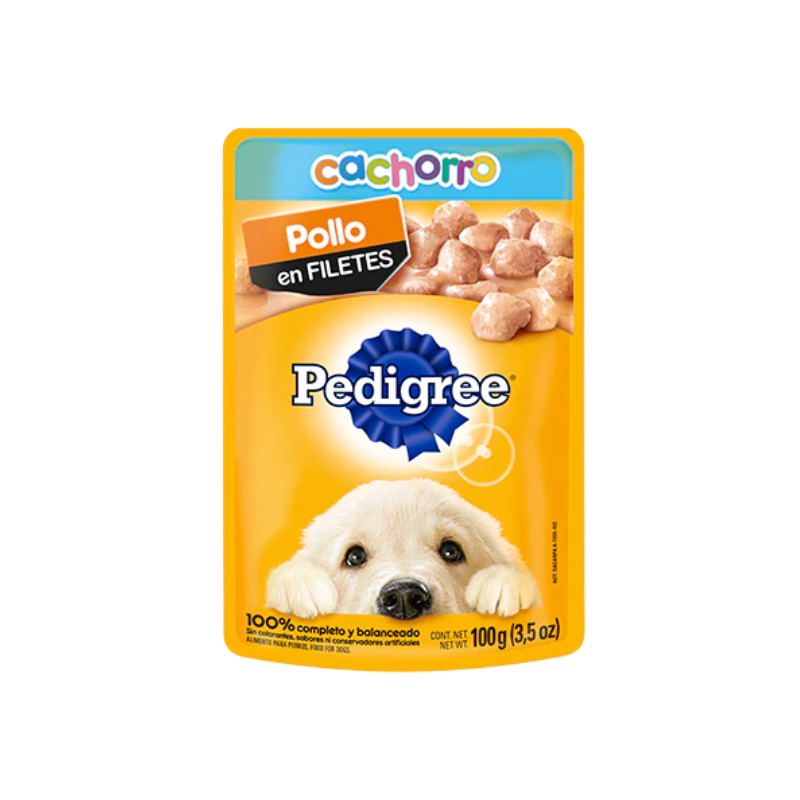 Pedigree Cachorro Pouch De Pollo x 100 Gr