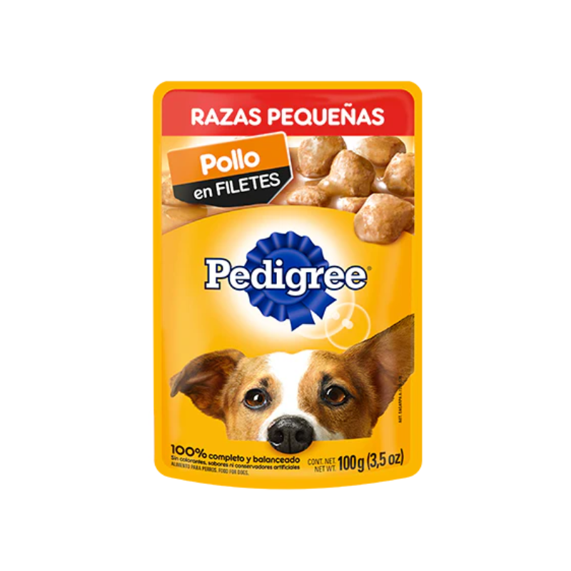 Pedigree Adulto Raza Pequeña Pouch De Pollo