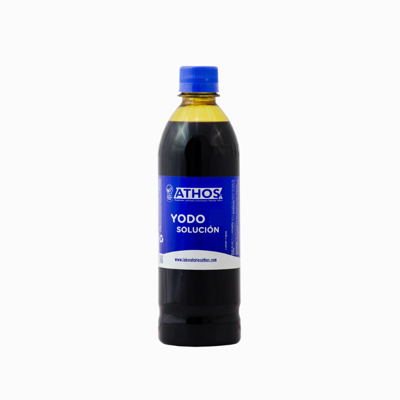 Tintura De Yodo Athos Al 10% Desinfectante
