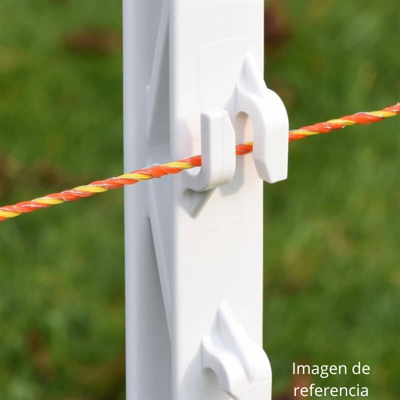 Bastón Plástico para Cerca Eléctrica x 5 Und.