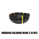Manfuera Aisladora Negra 25 Mts