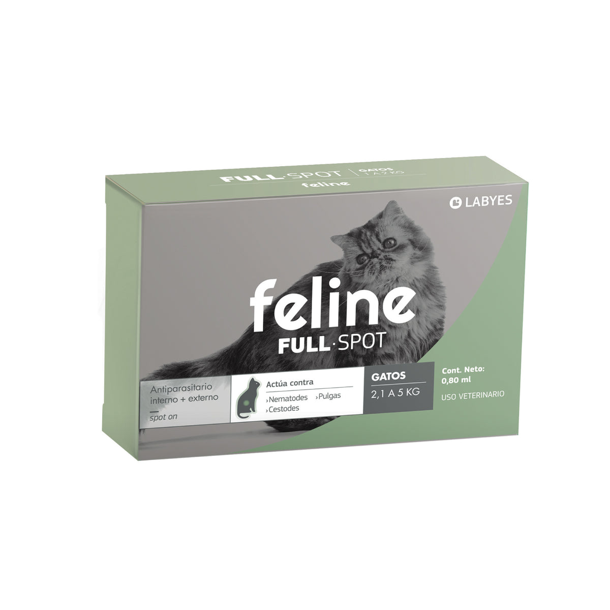 Feline Fullspot Desparasitante