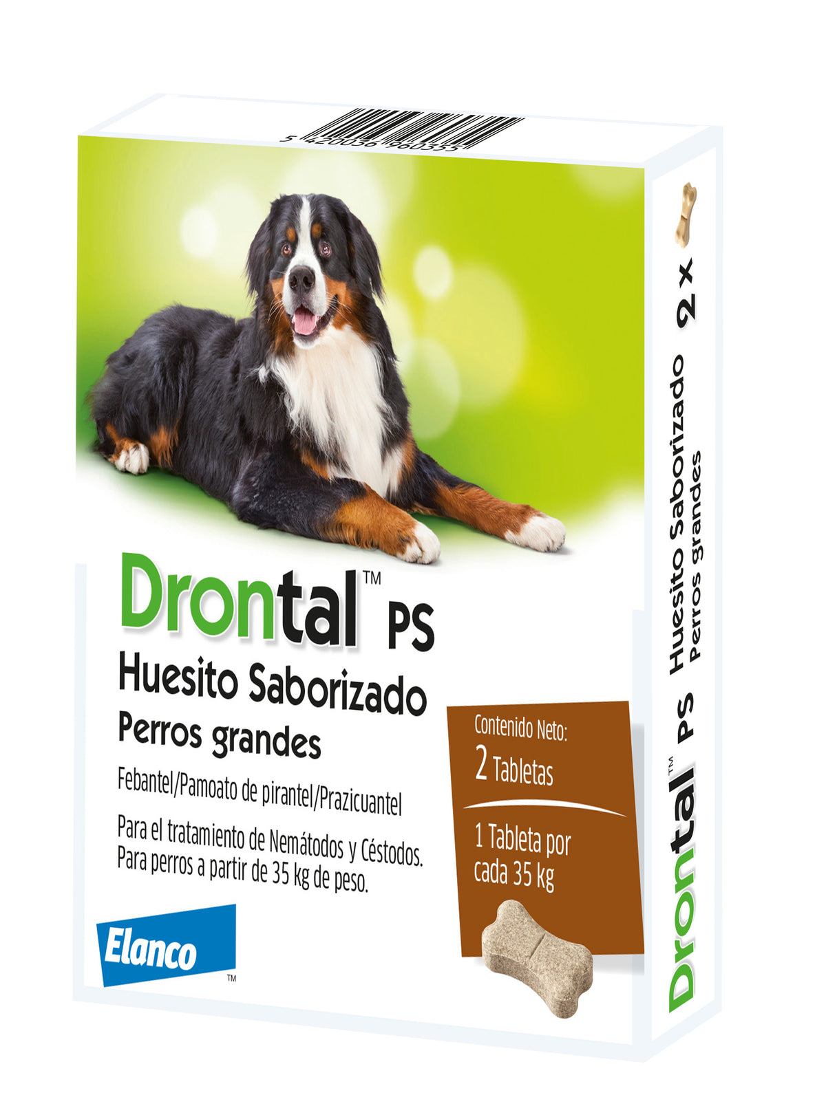 Drontal sabor a hueso perro