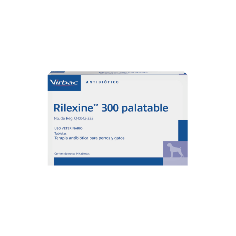 Rilexine 300 Palatable x 14 tabletas