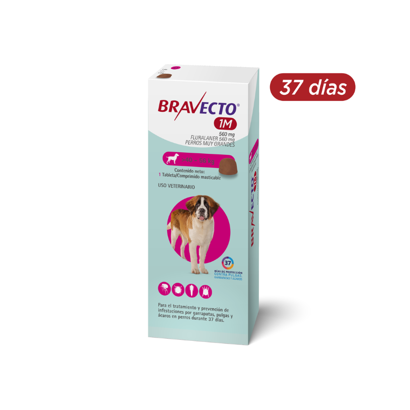 Bravecto 560 mg 40 A 56 KG